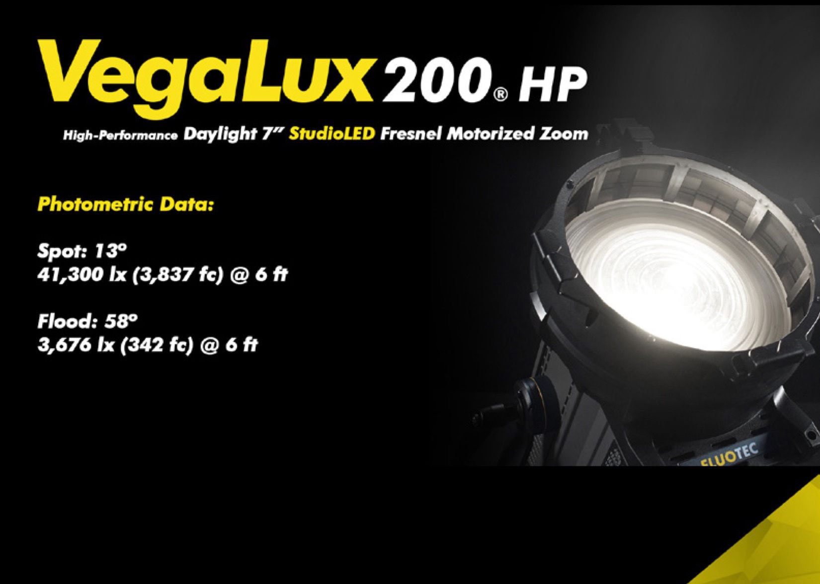 VegaLux Motorized Fresnels