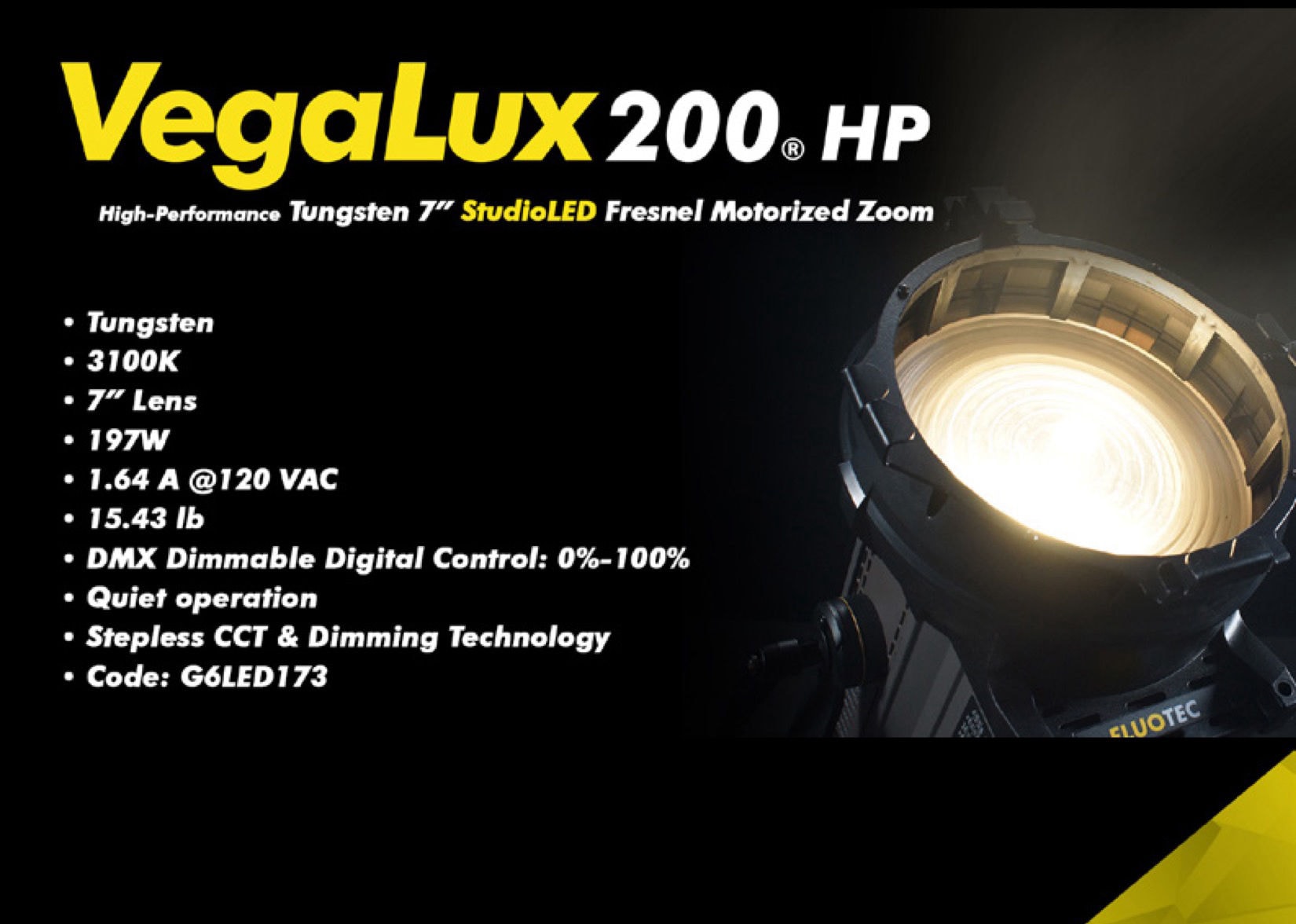 VegaLux Motorized Fresnels