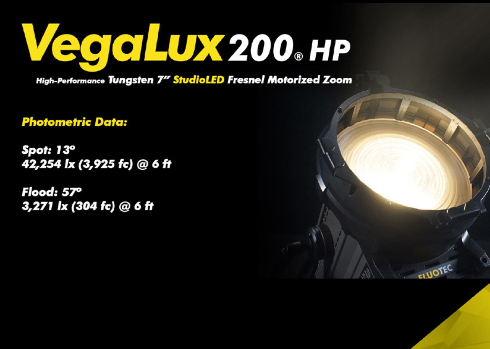 VegaLux Motorized Fresnels