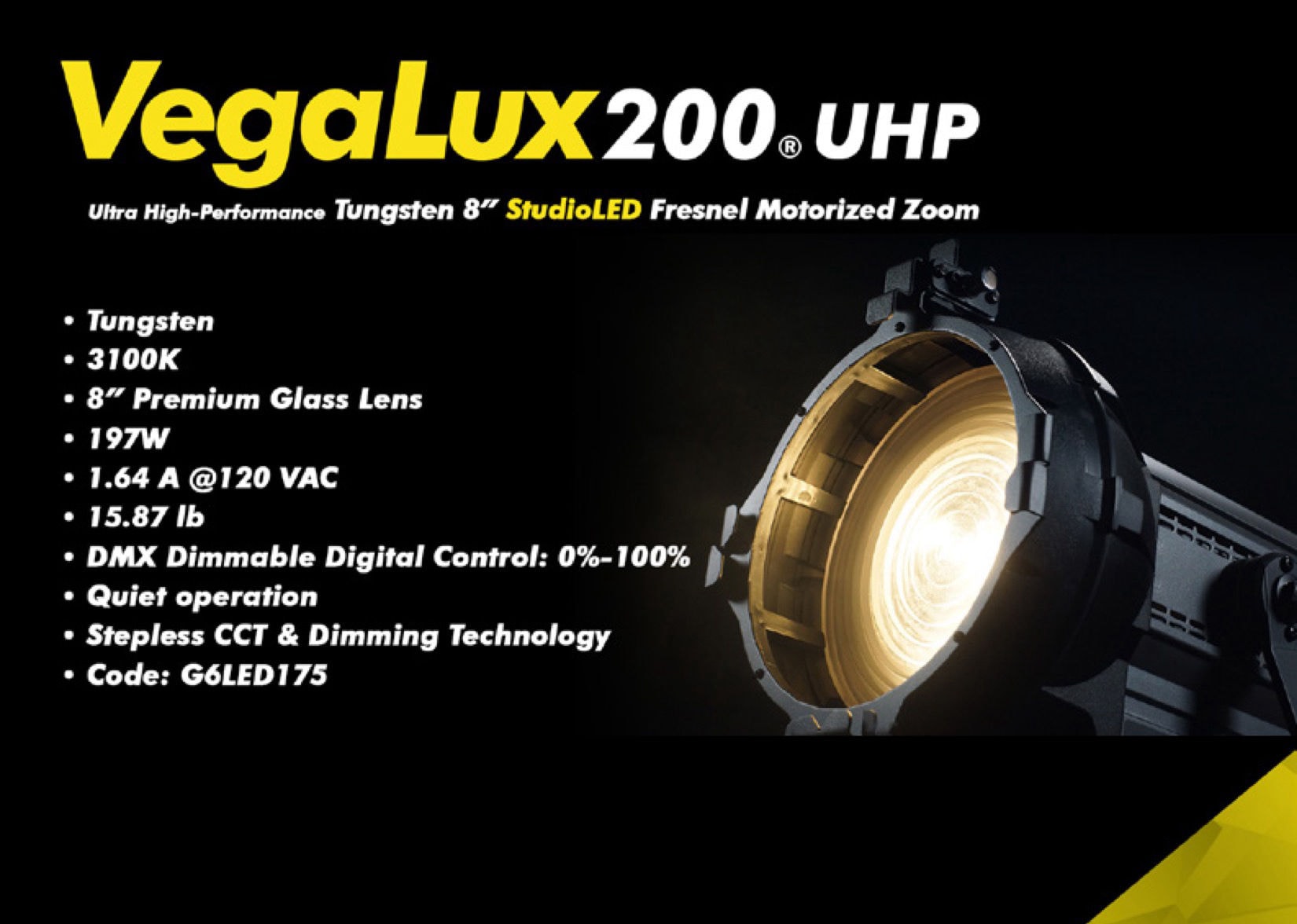 VegaLux Motorized Fresnels