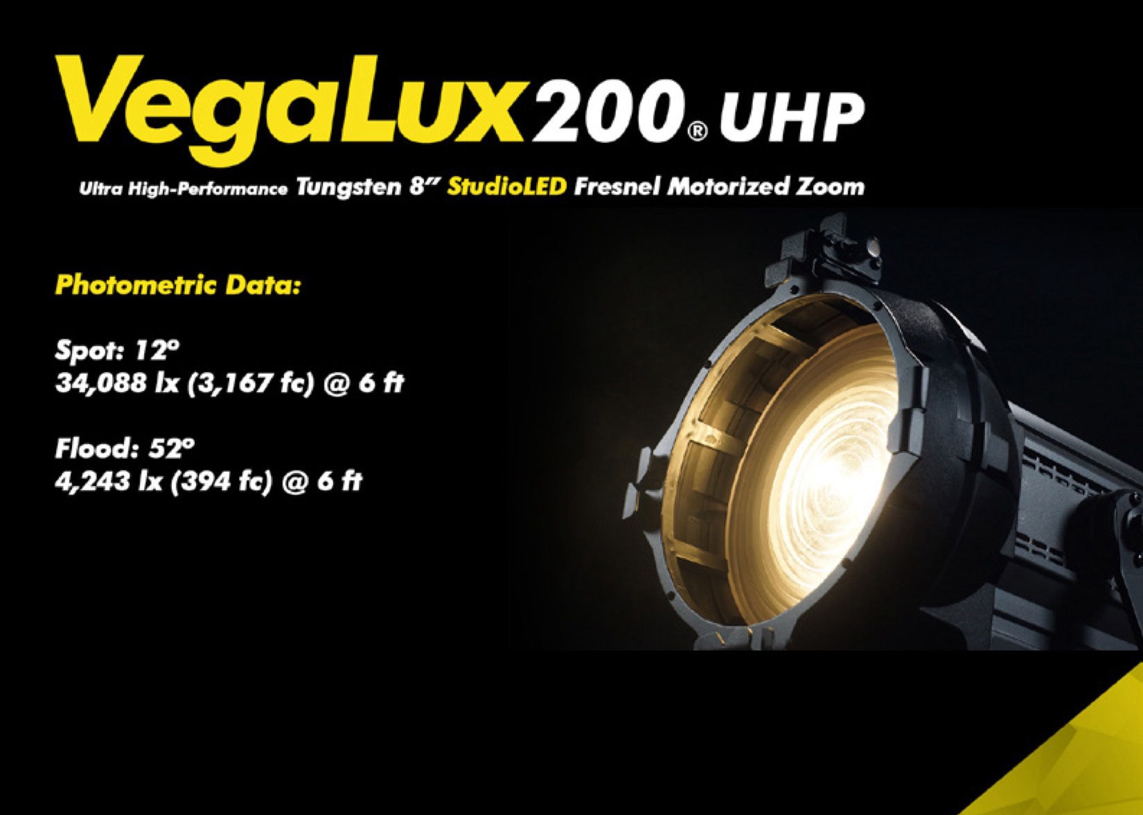 VegaLux Motorized Fresnels