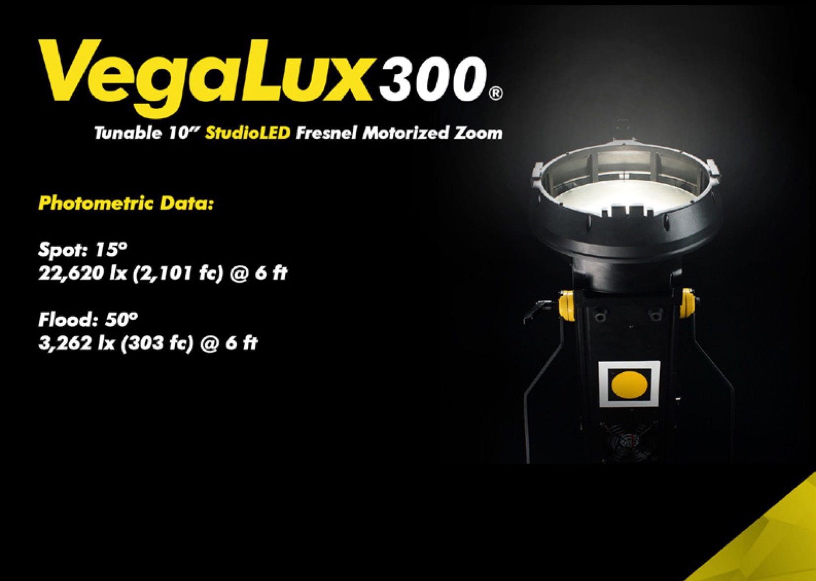 VegaLux Motorized Fresnels