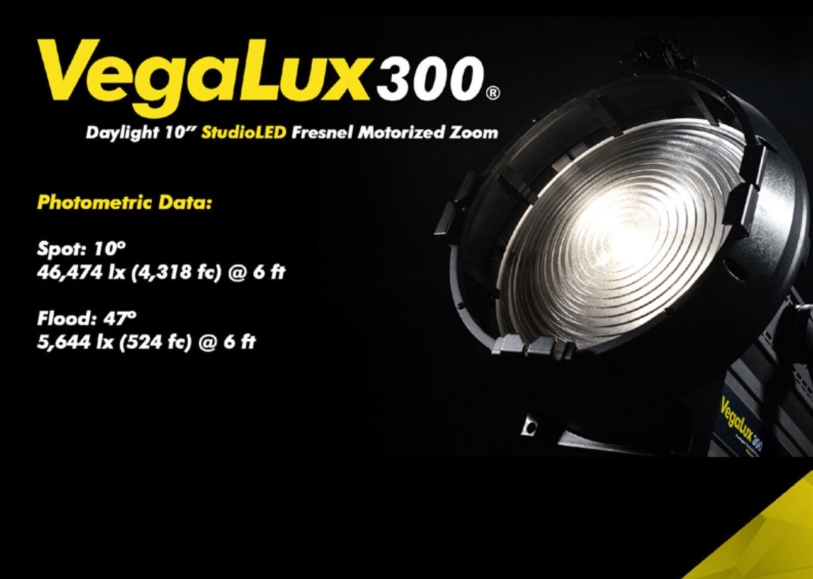 VegaLux Motorized Fresnels