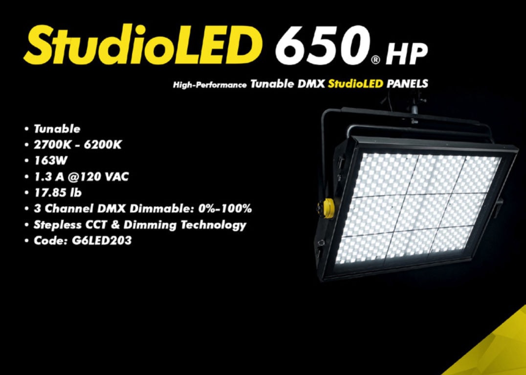 DMX StudioLED Panels